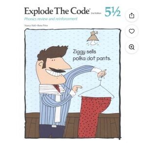 5 1/2 Phonics Review Book